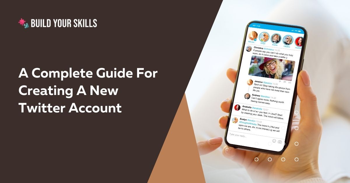 Creating a new Twitter account guide cover