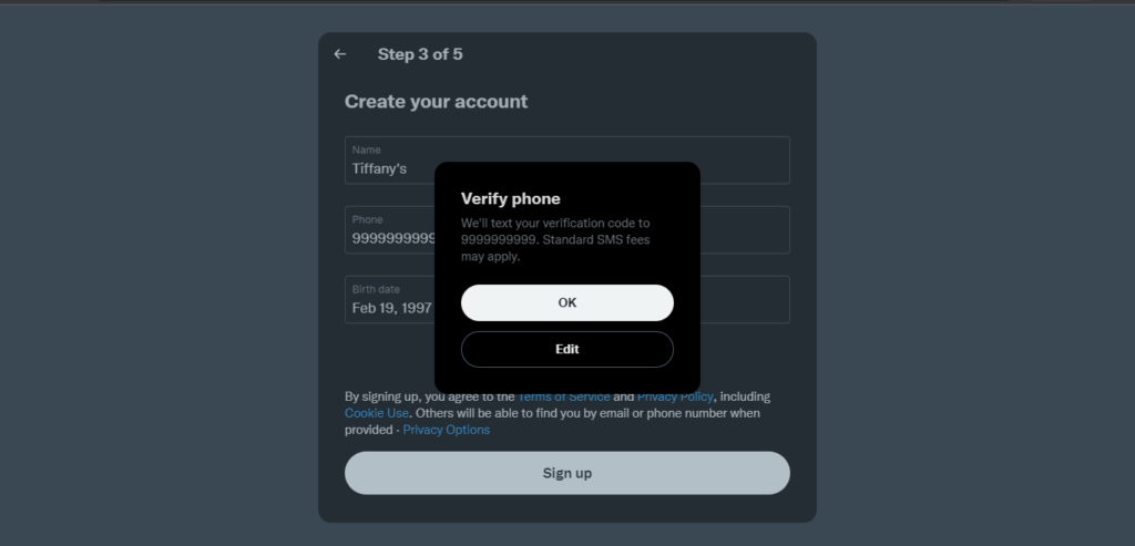  Verify your phone 