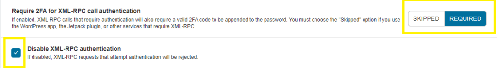 Improve WordPress Login Security with Wordfence 8 Disabling XML-RPC in Wordfence