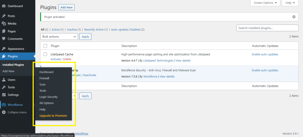 Improve WordPress Login Security with Wordfence 4 Wordfence plugin options and settings