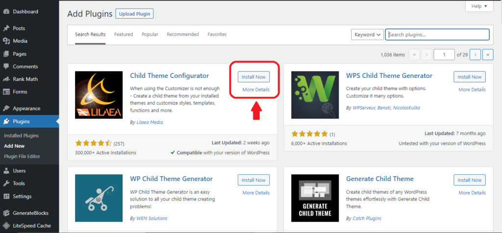 Create a WordPress Child Theme To Customize Your Website Easily 3 Child Theme 1