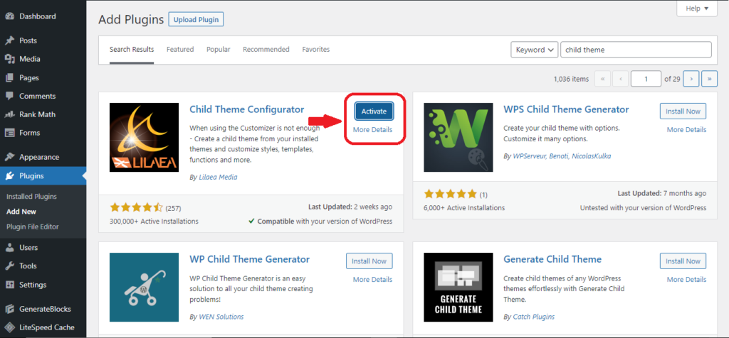 Create a WordPress Child Theme To Customize Your Website Easily 4 Child Theme 2
