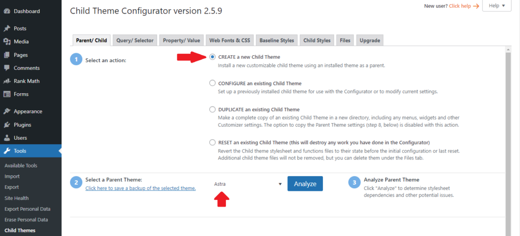 Create a WordPress Child Theme To Customize Your Website Easily 6 Child theme 4