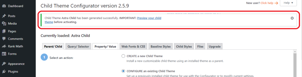 Create a WordPress Child Theme To Customize Your Website Easily 10 Child theme 8 1