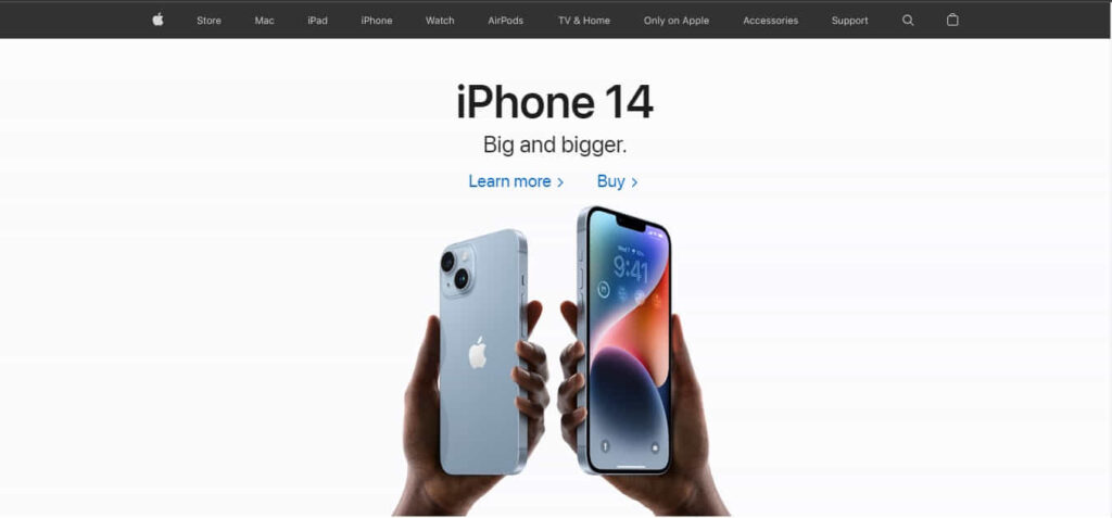 9 Types Of Websites That Can Give You A Strong Online Presence 3 Apple.com