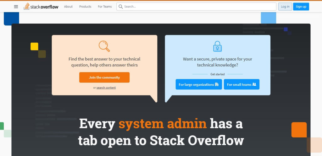 9 Types Of Websites That Can Give You A Strong Online Presence 9 Stackoverflow.com