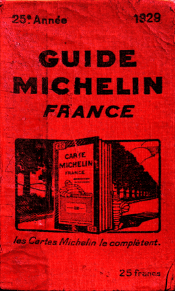 Michelin Guide 1929