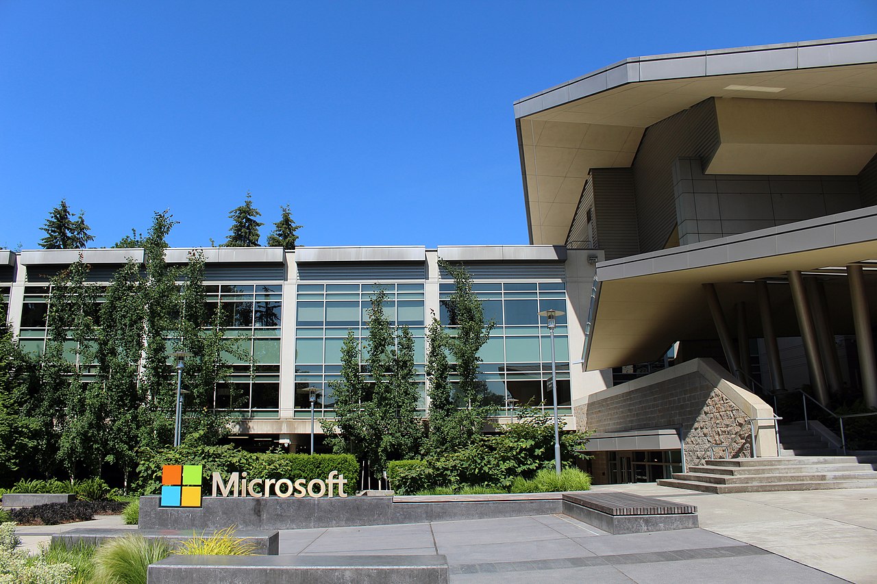 Microsofts Office Building At Redmont